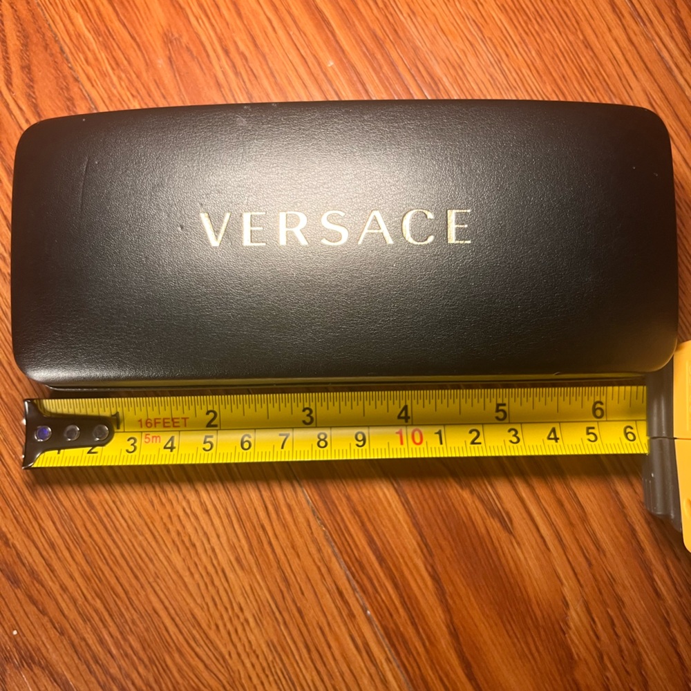 Versace Black and Gold Glasses Case - Picture 5 of 6